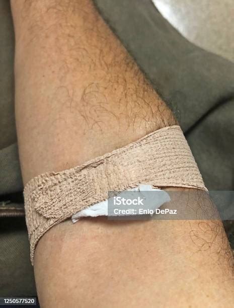how long to leave bandage after blood draw