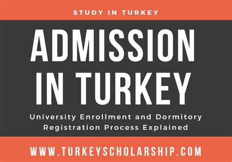 Turkey University Enrollment in 2023 - Dormitory Registration Process ...