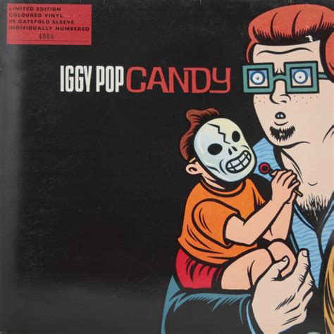 Iggy Pop - Candy (1990, Pink, Vinyl) | Discogs