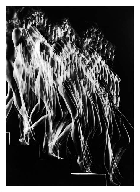 Gjon Mili | Stroboscopic Study of Nude Descending a Staircase (1942
