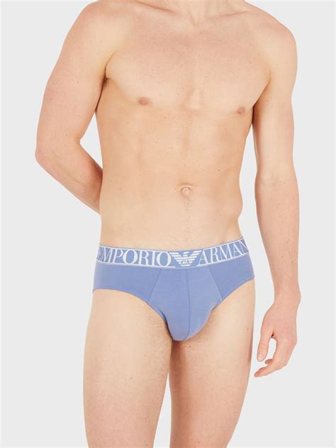 Трусы брифы Emporio Armani Soft Modal - купить с доставкой по выгодным ...