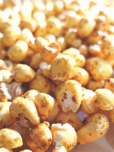 classic amish honey puffed corn recipe  house living