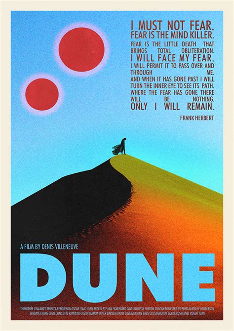 DUNE poster on Behance