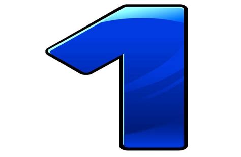 Цифра один в лёгких срисовках. Картинки с "1" для детей.