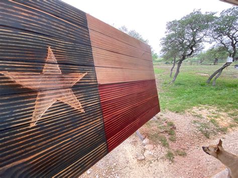 Rustic Texas Wooden Flag - Etsy