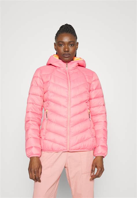 CMP WOMAN JACKET FIX HOOD - Winterjacke - pesca/pink - Zalando.ch
