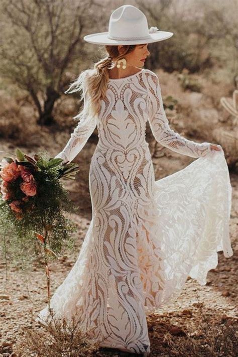 25+ Best Bohemian / Boho Wedding Dresses for 2024 | DPF