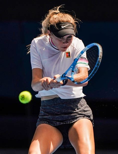 AMANDA ANISIMOVA at 2019 Australian Open at Melbourne Park 01/20/2019