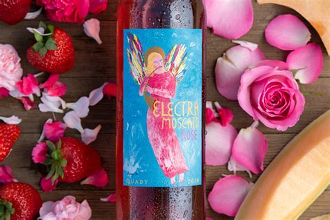 Welcome Our Newest Angel - Electra Moscato Rosé - Quady Winery