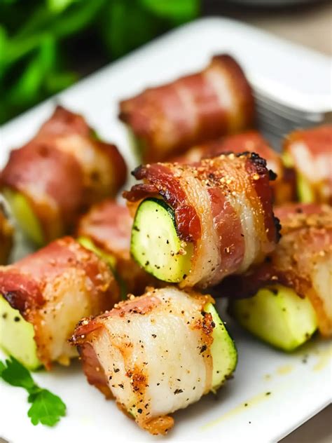 Irresistible Crispy Bacon-Wrapped Zucchini Bites for Guilt-Free Snacking