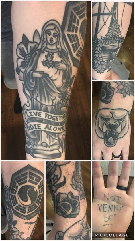 LOST tattoo I’ve been slowly working on for the past 6 years. Any ideas ...