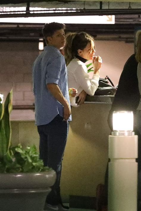 KATE BECKINSALE and MATT RIFE Night Out in Los Angeles 06/25/2017