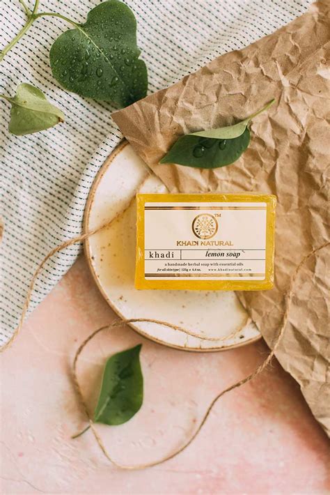 Натуральное мыло с лимоном Khadi Natural | Кади Нейчерал 125г — купить ...