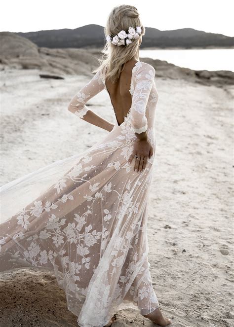 Boho Chic Beach Wedding Dresses