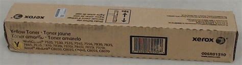 Genuine Xerox 006R01510 Toner Cartridge. New In Box Yellow Toner ...