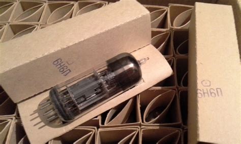 6N6P ☭ ( 6N6, 6N30P-DR ) NOS Special Soviet tubes/💫 "OTK" 9 (Space) ☄ ...