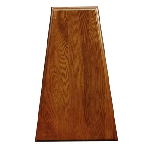 Leick Home Wedge Table Medium Oak ǀ Furniture ǀ Today's Design House