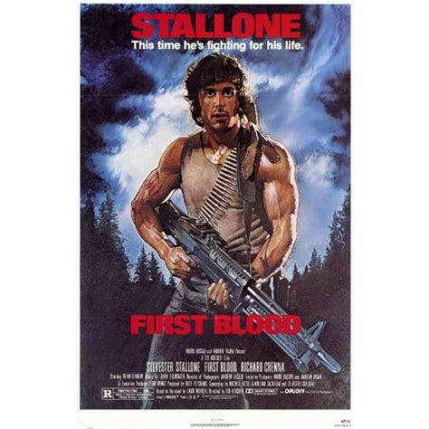 Rambo: First Blood Poster Movie 11x17 Sylvester Stallone Richard Crenna ...