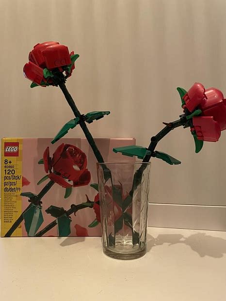 Розы 40460 LEGO - купить в Сети магазинов конструкторов Мир Кубиков, Москва