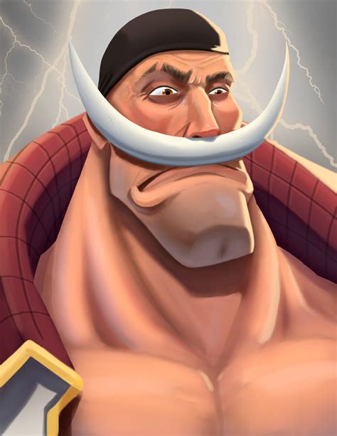 White Beard One Piece Logo