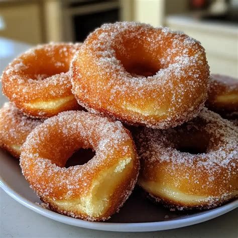 Homemade Sugar Donuts: Irresistibly Soft and Quick to Make