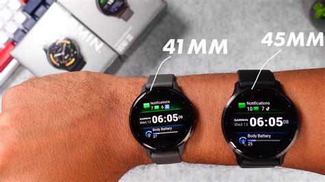 Garmin Venu 3 & Venu 3s Größenvergleich (45mm vs 41mm) - YouTube