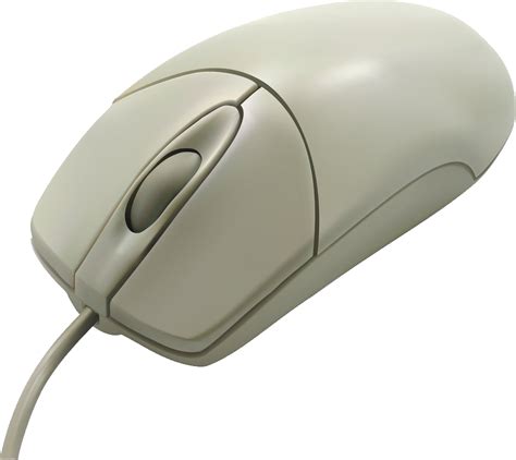 Transparent PC Mouse Image