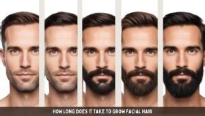 How Long Does It Take To Grow Facial Hair - Beardtraining