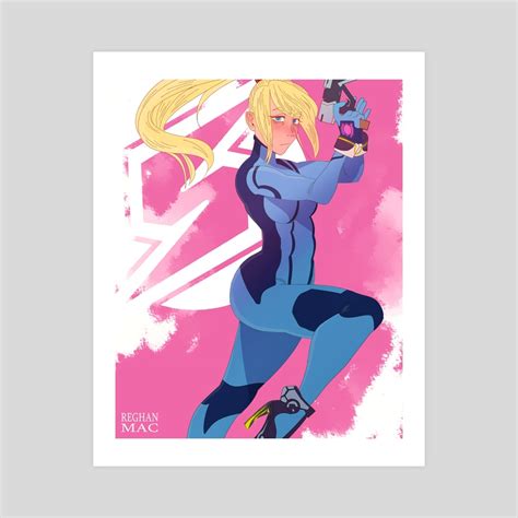 Zero Suit, an art print by Reghan MacDonald - INPRNT
