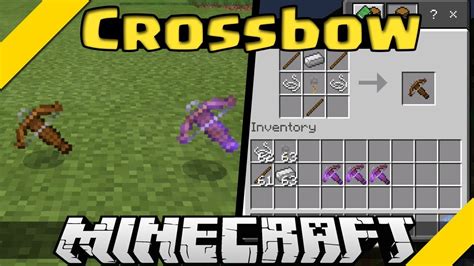 tudo sobre  novo crossbow  minecraft pe  village
