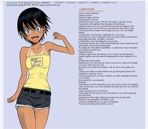 tomboy image gallery sorted  favorites   meme