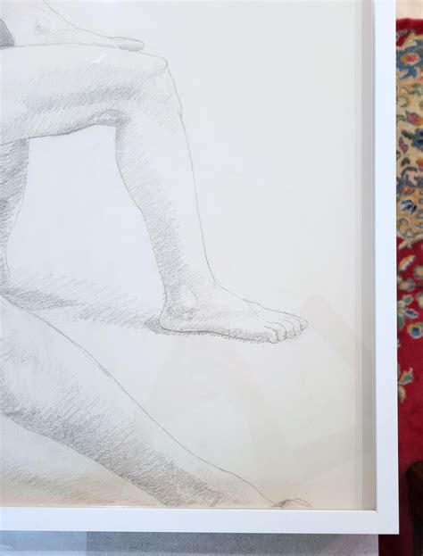 Philip Pearlstein - Male and Female Nudes on a Sofa /// Philip