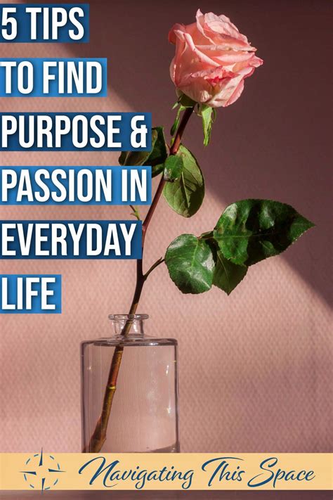 how to find your purpose and passion in life