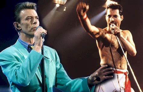 Death Column — David Bowie and Freddie Mercury are together again...