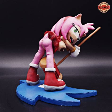Custom Adult figurine Amy Rose Sonic Hedgehog 1/10 | Etsy