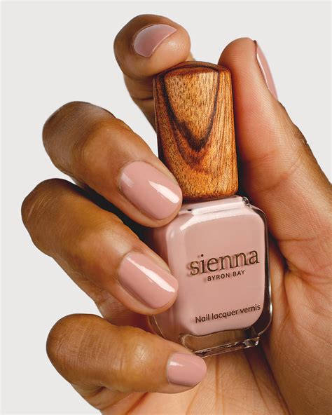 rosie dusty pink natural vegan nail polish ussiennaco
