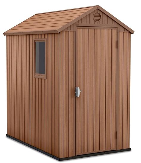 Садовый пластиковый домик Keter Darwin 4 x 6 (126см х 185см) 246949 ...