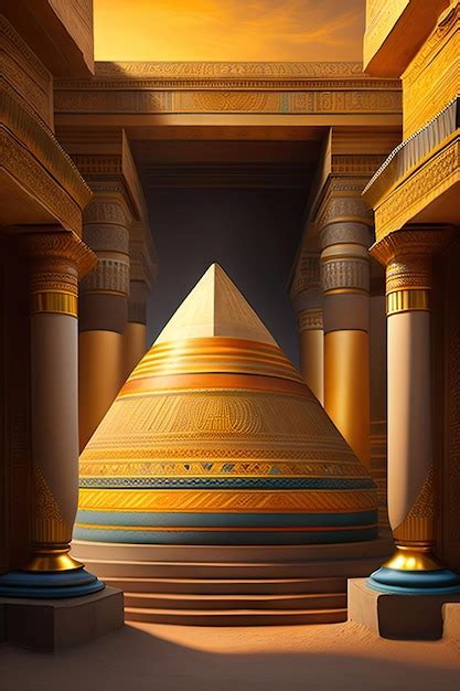 Premium AI Image | Tombs of Egyptian Pharaohs