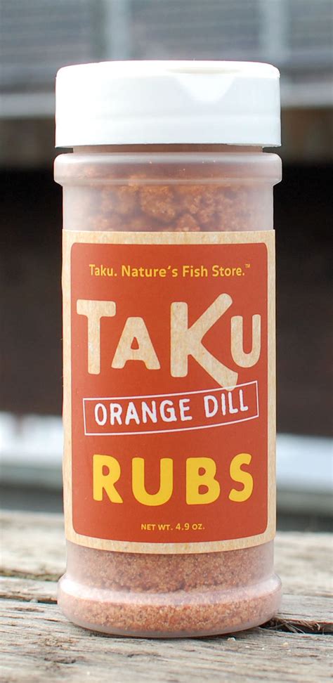 Orange Dill Dry Rub | Taku Smokeries – Taku Store