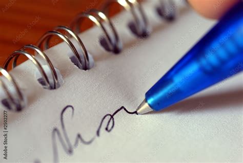 ecriture stock photo adobe stock