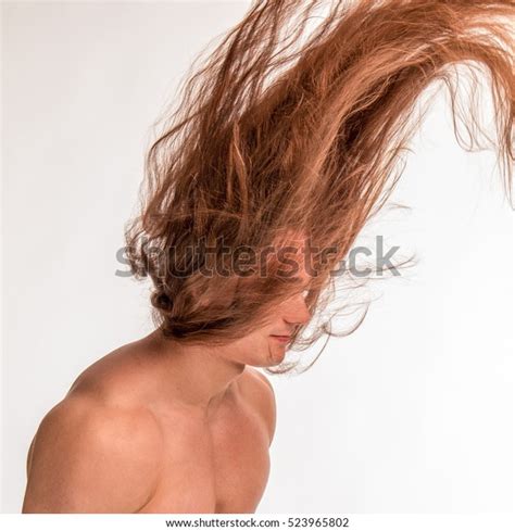 Стоковая фотография 523965802: Singer Bodybuilder Shirtless Long Hair ...