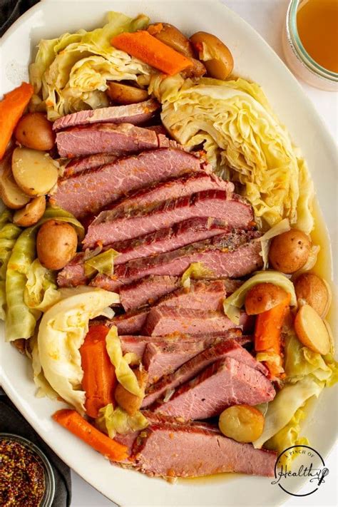 corned beef  cabbage  pinch  healthy