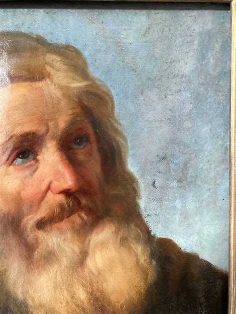 Proantic: Portrait D’ Apôtre. école Italienne Du XIXème. Restaur