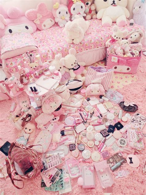 (ღ•͈ᴗ•͈ღ) Kawaii Room Ideas, Cute Room Ideas, Pastel Room, Pink Room ...