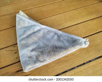 fiber cloth folded  triangle  stock photo  shutterstock
