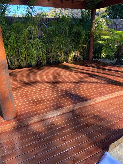 How to stain new treated Pine decking? | Bunnings Workshop community
