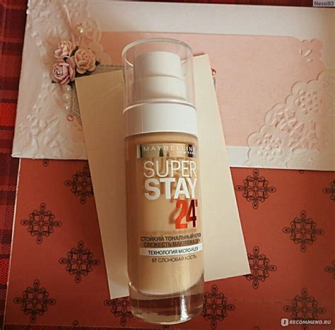 Тональный крем MAYBELLINE SuperStay 24H - «Стойкий, легкий, недорогой ...