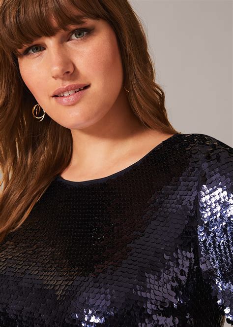 Martha Sequin Tunic Dress