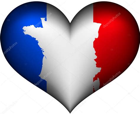 France heart Stock Vector Image by ©Yuriy_Vlasenko #19174085