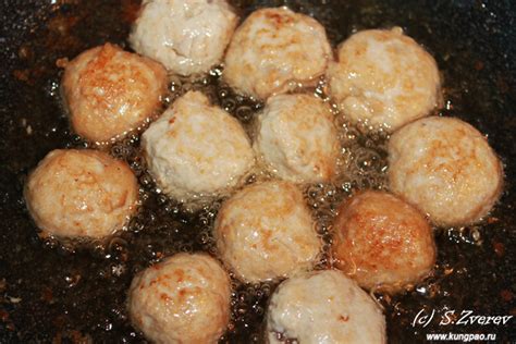 Куриные фрикадельки с личи (рецепт с фото) | Китайская кухня